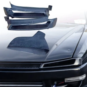 Carbon Fiber ORI Headlight Housings 2pc > Nissan 240SX (S14) 1997-1998 - image 1