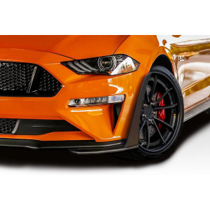 2018-2023 Ford Mustang Z1 Front Lip Under Spoiler - 2 Piece (performance model only) (S) - image 1