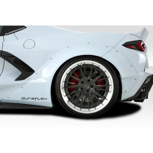 2020-2025 Chevrolet Corvette C8 Duraflex Gran Veloce Wide Body Rear Fender Flares - 4 Piece - image 1