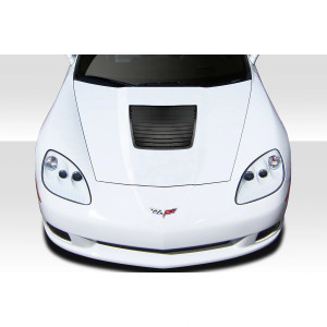 2005-2013 Chevrolet Corvette C6 GTV Hood Vent - 1 Piece - image 1