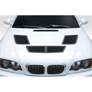 2001-2006 BMW M3 E46 / 2014-2019 Ford Fiesta / 2016-2018 Ford Focus Duraflex GT1 Hood Vents - 3 Piece - image 1