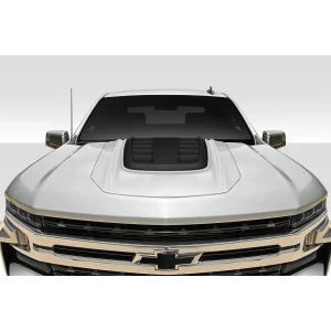2019-2025 Chevy Silverado 1500 Overland Hood Scoop - 1 Piece - image 1