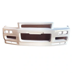 FRP NISM St Z Integrated Front Bumper Lip Combo > Nissan Skyline (R34) GTT 1999-2004 > 2dr Coupe - image 1