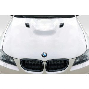 2009-2011 BMW 3 Series E90 4DR M3 Look Hood - 1 Piece - image 1
