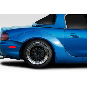 1999-2005 Mazda Miata RBS Wide Body Rear Fender Flares - 2 Piece (+80 MM) - image 1