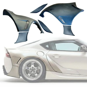 FRP TKYO 1.5 Wide Body Fender Flares (rear) 110mm > Toyota Supra (A90) 2020-2025 - image 1