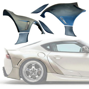 FRP TKYO 1.5 Wide Body Fender Flares (rear) 110mm > Toyota Supra (A90) 2020-2025 - image 1