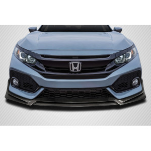 2017-2021 Honda Civic HB Carbon Creations BZ Front Lip Spoiler - 1 Piece - image 1