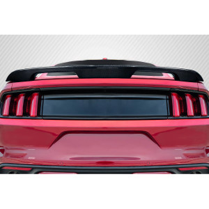 2015-2023 Ford Mustang Carbon Creations GT500 Look Rear Wing Spoiler - 1 Piece - image 1