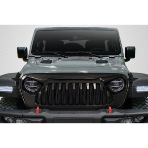 2018-2025 Jeep Wrangler JL Gladiator JT Predator Grille - 1 Piece - image 1