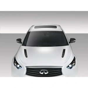 2009-2017 Infiniti FX35 FX50 QX70 CT-R Hood - 1 Piece - image 1