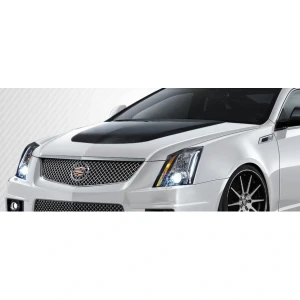 2009-2014 Cadillac CTS-V OEM Look Carbon Fiber Hood - image 1