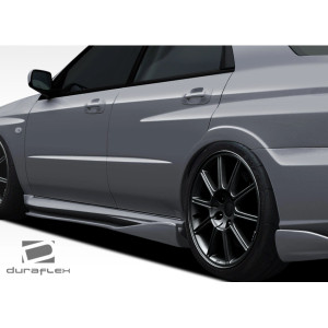2002-2007 Subaru Impreza WRX STI C-Speed 2 Side Skirts Rocker Panel Add Ons Spat Extensions - 2 Piece - image 1