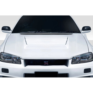 1999-2002 Nissan Skyline R34 D1 Hood - 1 Piece - image 1