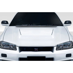 1999-2002 Nissan Skyline R34 D1 Hood - 1 Piece - image 1