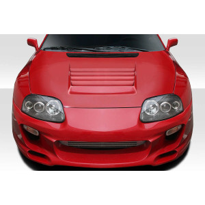 1993-1998 Toyota Supra D1 Hood - 1 Piece (S) - image 1