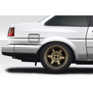 1984-1987 Toyota Corolla 2DR Duraflex D1 Sport 40MM Rear Fender Flares - 3 Piece - image 1