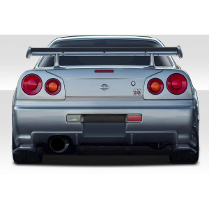 1999-2002 Nissan Skyline R34 2DR Duraflex Estra Rear Bumper - 1 Piece - image 1