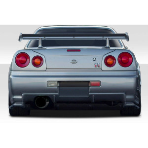 1999-2002 Nissan Skyline R34 2DR Estra Rear Bumper - 1 Piece - image 1
