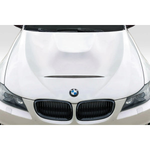 2009-2011 BMW 3 Series E90 E91 4DR / Wagon GTS Look Hood - 1 Piece - image 1