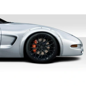 1997-2004 Chevrolet Corvette C5 LBR Front Fender Flares - 2 Piece - image 1