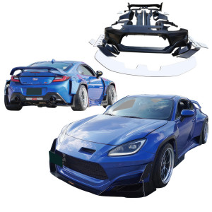 VSaero FRP TKYO Wide Body Kit /w Wing for Subaru BRZ 2022-2024 - image 1 VSaero FRP TKYO Wide Body Kit /w Wing for Subaru BRZ 2022-2024 - image 1