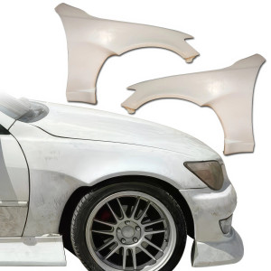FRP MSV Wide Body 30mm Fenders (front) 2pc > Lexus IS300 2000-2005> 4dr - image 1