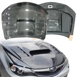 Carbon Fiber VAR V2 Hood > Subaru WRX (GH) 2008-2014 > 5dr Hatch - image 1
