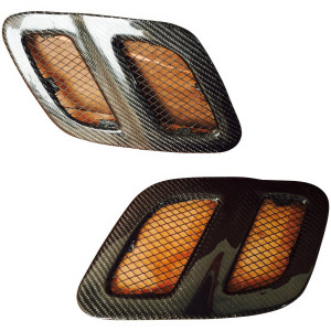 Carbon Fiber 2.5RS STI Side Hood Vents > Subaru Impreza (GC8) 1993-2001 > 2/4/5dr - image 1