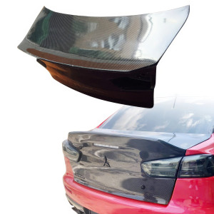 ModeloDrive Carbon Fiber CSL Duckbill Trunk > Mitsubishi Evolution EVO10 EVOX 2008-2017> 4dr - image 1 ModeloDrive Carbon Fiber CSL Duckbill Trunk > Mitsubishi Evolution EVO10 EVOX 2008-2017> 4dr - image 1