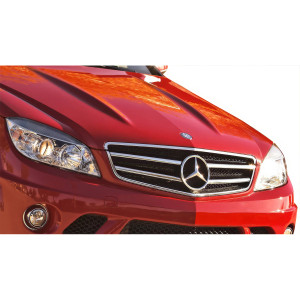 2008-2011 Mercedes C Class W204 C63 Look Conversion Grille and Mounting Accessories - 1 Piece (S) - image 1