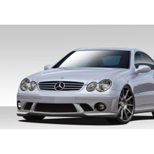 2003-2009 Mercedes CLK W209 C63 Look Front Bumper - 1 Piece - image 1