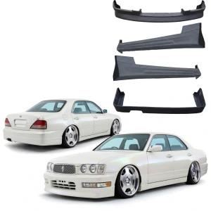 FRP BFLY Body Kit 4pc > Nissan Gloria (Y33) 1995-1999 - image 1