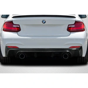 2014-2021 BMW 2 Series 3DS Carbon Fiber Rear Lip - image 1