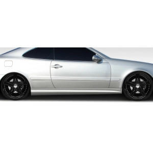 1998-2002 Mercedes CLK W208 Duraflex C63 Look Side Skirts Rocker Panels - 2 Piece - image 1 1998-2002 Mercedes CLK W208 Duraflex C63 Look Side Skirts Rocker Panels - 2 Piece - image 1