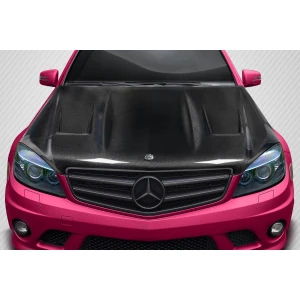 2008-2011 Mercedes C Class AMGT Carbon Fiber Hood - image 1