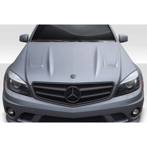 2008-2011 Mercedes C Class W204 AMGT Hood - 1 Piece (S) - image 1