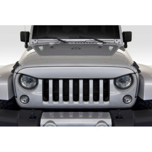 2007-2018 Jeep Wrangler JK Duraflex Hawkley Light Brow - 1 Piece - image 1
