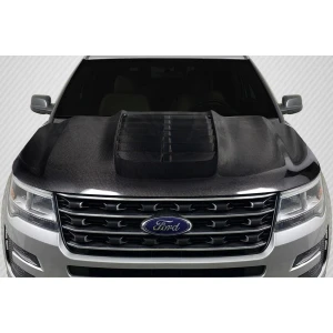 2016-2019 Ford Explorer GT500 Carbon Fiber Hood - image 1