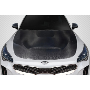 2018-2023 Kia Stinger Carbon Creations GTS Look Hood - 1 Piece - image 1