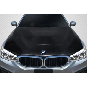 2017-2022 BMW 5 Series GTS Look Carbon Fiber Hood - image 1