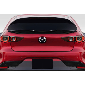 2019-2025 Mazda 3 Corke Duraflex Corke Rear Mid Wing Spoiler - 1 Piece - image 1