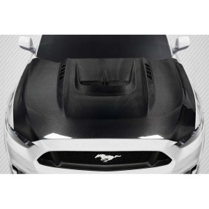 2015-2017 Ford Mustang Kryptonic Hood - 1 Piece - image 1