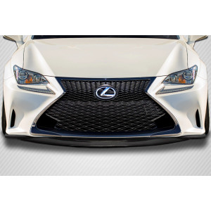 2015-2018 Lexus RC Series RC200T RC350 SBZ Front Lip Under Spoiler - 1 Piece ( F-Sport Model Only ) - image 1