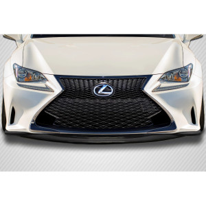 2015-2018 Lexus RC Series RC200T RC350 SBZ Front Lip Under Spoiler - 1 Piece ( F-Sport Model Only ) - image 1