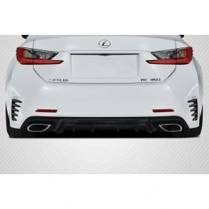 2015-2018 Lexus RC SBZ Carbon Fiber Rear Lip - image 1