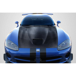 2003-2009 Dodge Viper Carbon Creations SRT Look Hood - 1 Piece - image 1