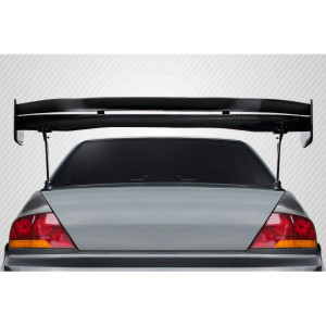 2002-2007 Mitsubishi Lancer 2003-2006 Mitsubishi Lancer Evolution 8 9 Carbon Creations VTX Trunk Lid Spoiler - 5 Piece - image 1