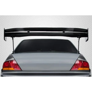 2002-2007 Mitsubishi Lancer VTX Carbon Fiber Rear Wing - image 1