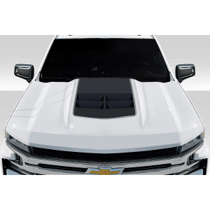 2019-2025 Chevrolet Silverado 1500 ZL1 Look Hood - 1 Piece - image 1